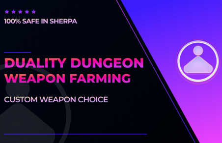 Duality Weapon Farming in Destiny 2