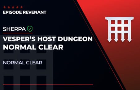 Sherpa Vesper's Host Dungeon - Full Clear in Destiny 2