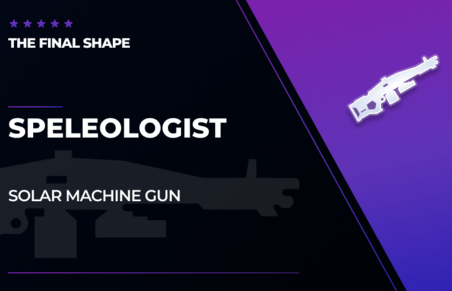 Speleologist - Machine Gun in Destiny 2