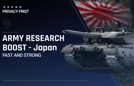 Japan Army Research in War Thunder