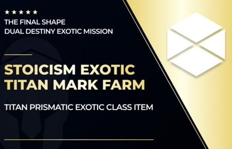 Stoicism Exotic Titan Mark Farm in Destiny 2