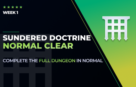 Sundered Doctrine​​​​​​​ Full Clear - Normal Mode in Destiny 2