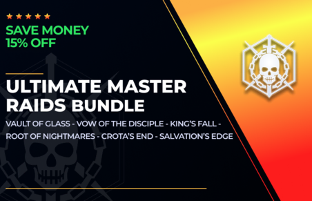 All 6 Master Raids Completion Bundle in Destiny 2