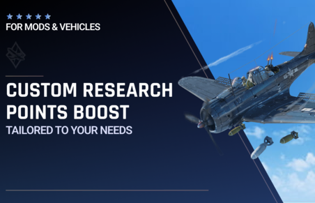 Research Points Farm in War Thunder