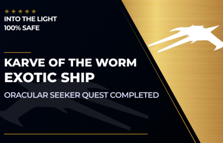 Karve of the Worm Exotic Ship in Destiny 2