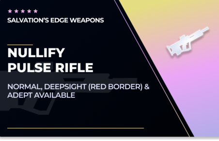 Nullify - Pulse Rifle in Destiny 2