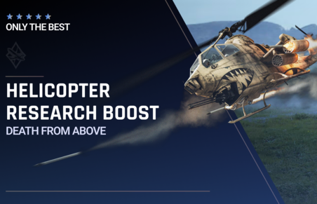 Helicopter Research in War Thunder