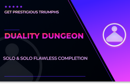 Duality - Solo & Flawless in Destiny 2