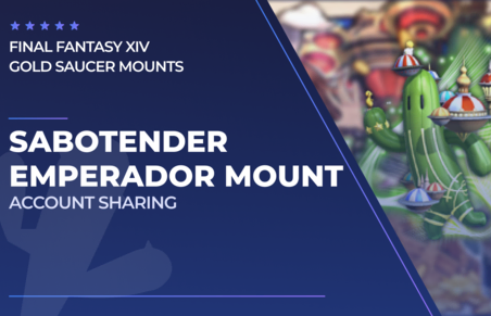 Sabotender Emperador Mount in Final Fantasy XIV