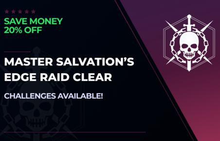 Master Salvation's Edge Boost - 20% Off in Destiny 2