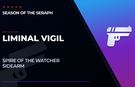 Liminal Vigil - Sidearm in Destiny 2