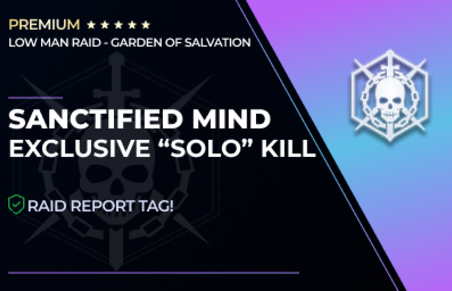 Sanctified Mind - Solo Kill in Destiny 2