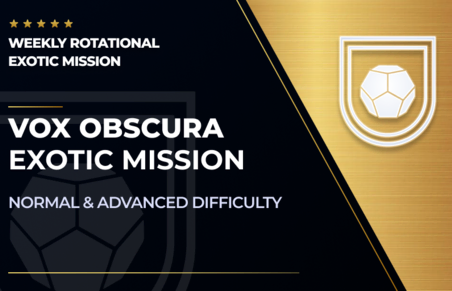 Vox Obscura Exotic Mission Boost (Dead Messenger) in Destiny 2