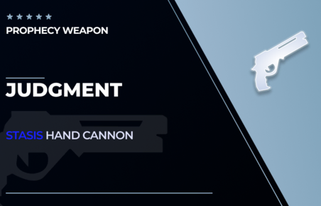 Judgment - Hand Cannon in Destiny 2