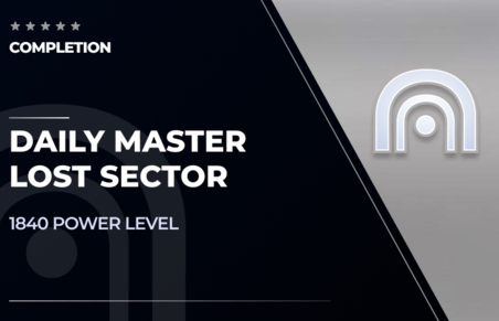 Master (2010) Lost Sector in Destiny 2