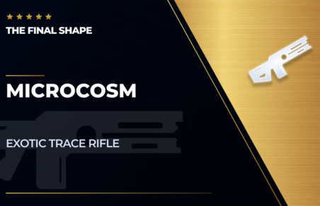 Microcosm - Exotic Trace Rifle in Destiny 2