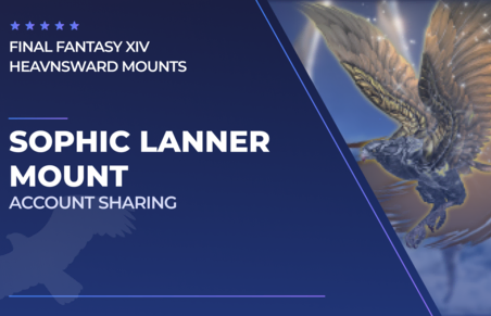 Sophic Lanner Mount in Final Fantasy XIV