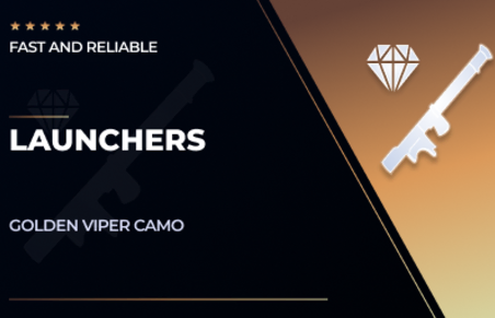 Launchers Golden Viper Camo in Destiny 2