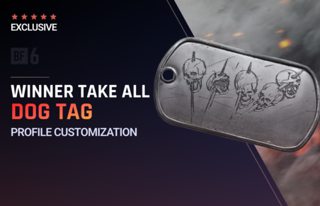 Battlefield 6 Winner Take All Dog Tag in Battlefield 6