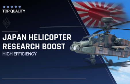 Japan Helicopter Research in War Thunder