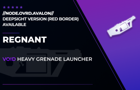 Regnant - Void Heavy Grenade Launcher in Destiny 2