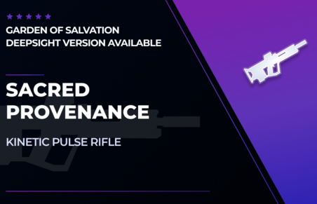 Sacred Provenance - Pulse Rifle in Destiny 2