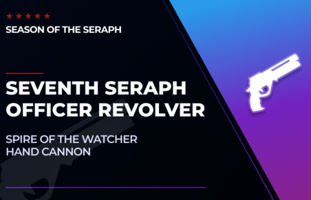 Seventh Seraph Officer Revolver - Hand Cannon in Destiny 2