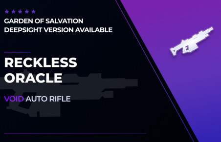 Reckless Oracle - Auto Rifle in Destiny 2