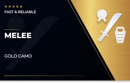 Melee Gold Camo in CoD Modern Warfare 2