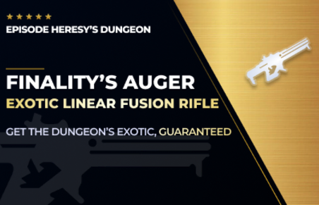 Finality's Auger Exotic Linear Fusion Rifle in Destiny 2