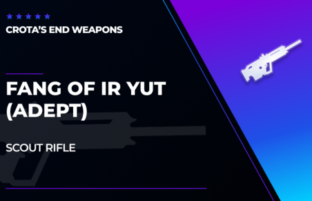 Fang of Ir Yut - Scout Rifle (Adept) in Destiny 2