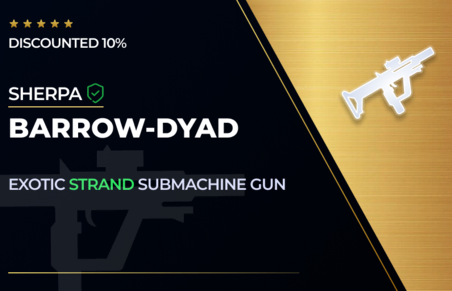 Sherpa Barrow-Dyad - Exotic Submachine Gun in Destiny 2