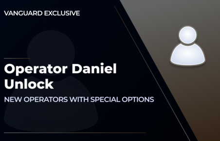 Operator Daniel Unlock in CoD: Vanguard