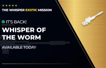 Whisper of the Worm - Exotic Sniper Rifle in Destiny 2