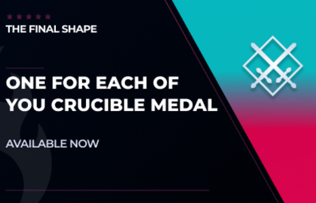 One for Each of You Crucible Medal in Destiny 2