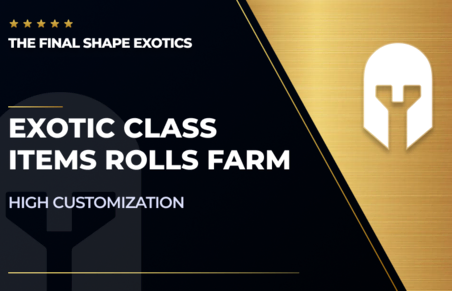 Exotic Class Items Rolls Farm in Destiny 2