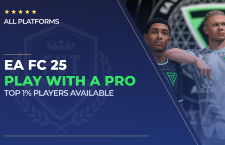 Play FC 25 With A Pro in EA Sports FC