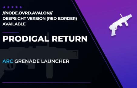 Prodigal Return - Arc Grenade Launcher in Destiny 2