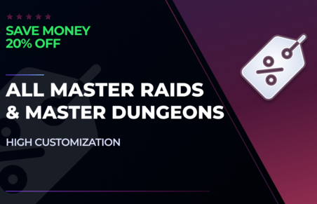 All Master Raids & Master Dungeons Bundle in Destiny 2