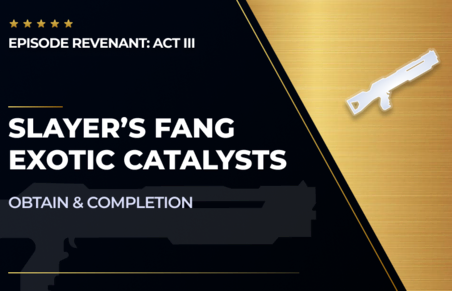 Slayer's Fang - Catalyst Obtain in Destiny 2