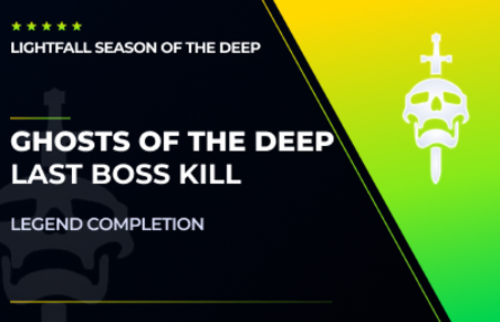 Ghosts of the Deep - Last Boss Kill (Legend) in Destiny 2