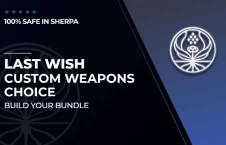 Last Wish Weapon Group Service in Destiny 2