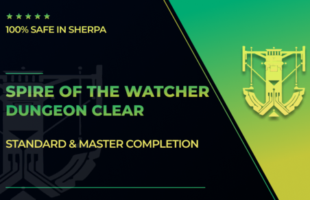 Spire of the Watcher Dungeon Completion in Destiny 2