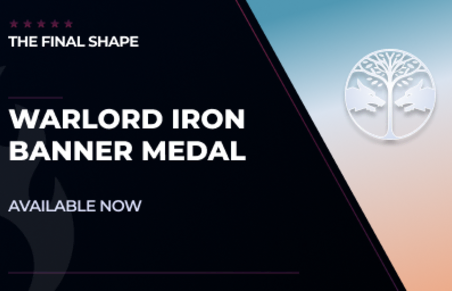 Warlord Iron Banner Medal in Destiny 2