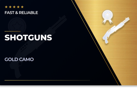 Shotguns Gold Camo in CoD Modern Warfare 2