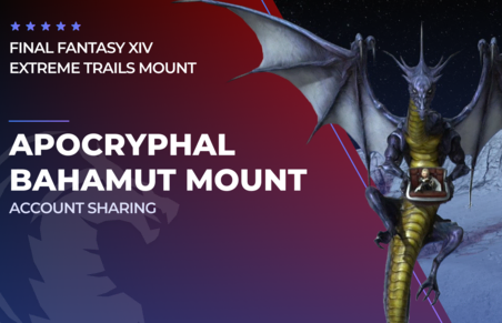 Apocryphal Bahamut Mount in Final Fantasy XIV