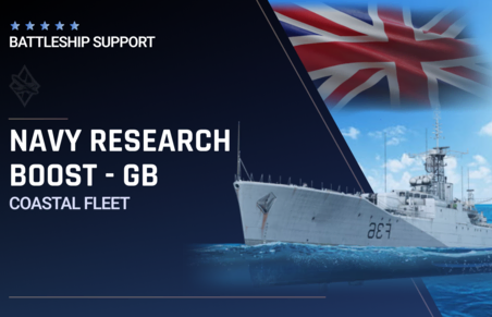 Great Britain Navy Research - Coastal Fleet in War Thunder