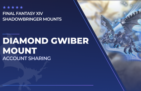 Diamond Gwiber Mount in Final Fantasy XIV