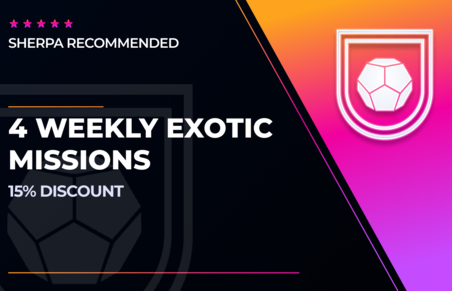 x4 Exotic Missions Subscription (20% off) in Destiny 2