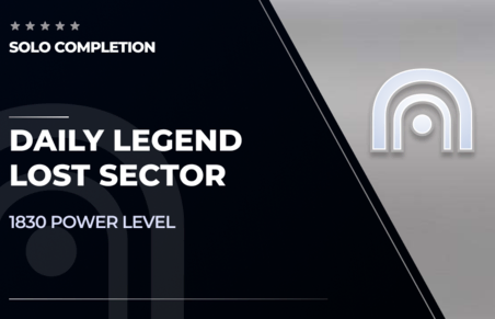 Legend (2005) Solo Lost Sector in Destiny 2